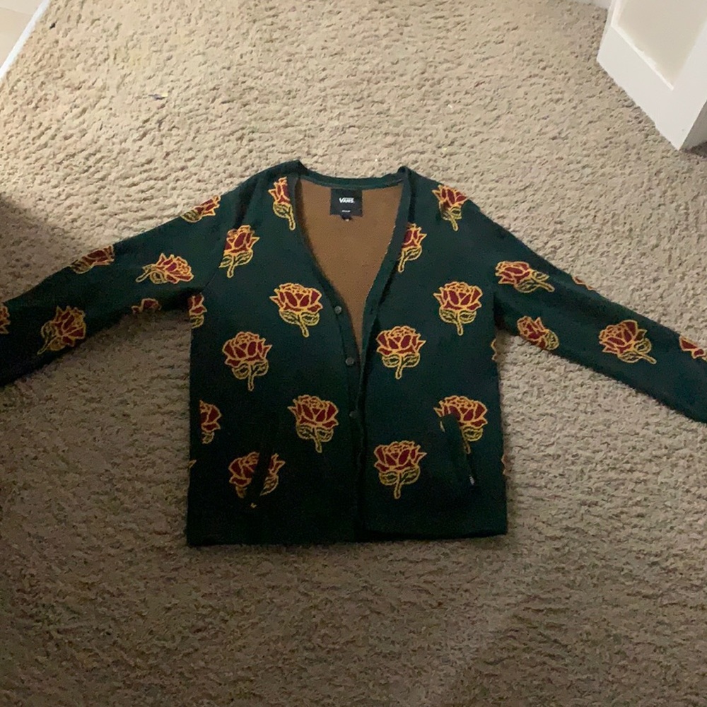 Green Cardigan